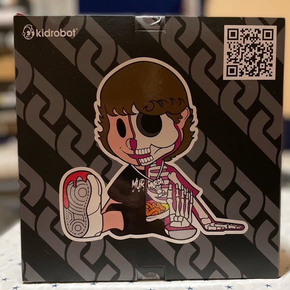Kidrobot x Murda Beatz 8” Grayscale Figure - Picture 1 of 5